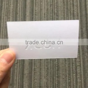 2017 Customized Logo Hot Stamping Paper Hang Tags With Embossed Technology thumbnail-5