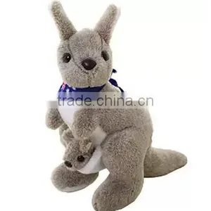 Mom and Baby Plush Toys Custom Stuffed Kangaroo Baby Kangaroo Plush Toy thumbnail-5