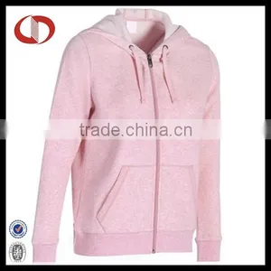 Woman Custom Full Zip High Quality Hoodie From China thumbnail-1
