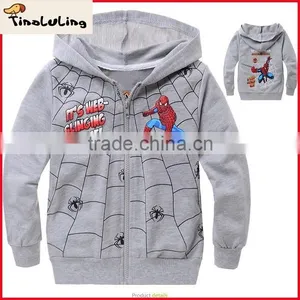Grey Spiderman Hoodies Custom Hoodies Wholesale Hoodies thumbnail-1