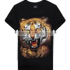 China Clothing Factory Custom Polyester Sport Men 3D Printing T Shirt thumbnail-3