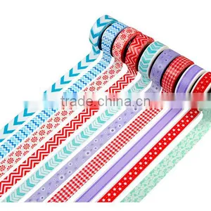 Chevon and Pokla Dot Washi Masking Tape Set thumbnail-5