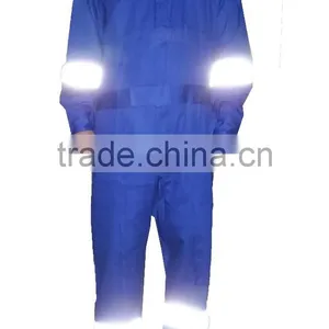 100% Cotton Flame-Retardant Safety Coverall, High Visibility Safety Workwear thumbnail-4