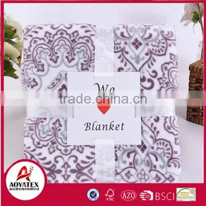Adult Wholesale Polyester Super Soft Winter Flannel Blanket thumbnail-1