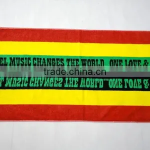 100 Cotton Jacquard Gym Towel thumbnail-2