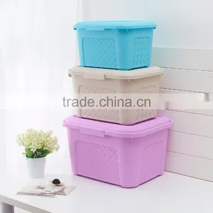 Colorfur Plastic Storage Container Box With Lid thumbnail-6