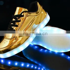 Wholesale Stock Men Shoes Outdoor Glowing Women LED Causal Shoes Unisex 2015 thumbnail-3