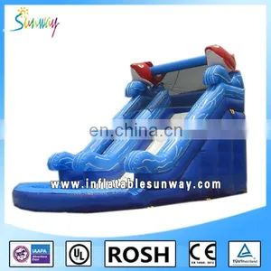 SUNWAY Hot Sale Giant Slide for Sale,used Fiberglass Water Slide for Sale,jumbo Water Slide Inflatable thumbnail-2