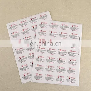 Manufacturers Customized Anti-counterfeit Self-adhesive Labels/pvc Environmentally Stickers thumbnail-1