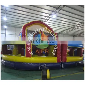 Colorful Pvc Inflatable Obstacle Course Inflatable Spider Obstacle Inflatable Sport Game thumbnail-1