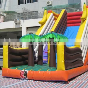 Palm Trees Inflatable Slide, PVC Slide DS081 thumbnail-1
