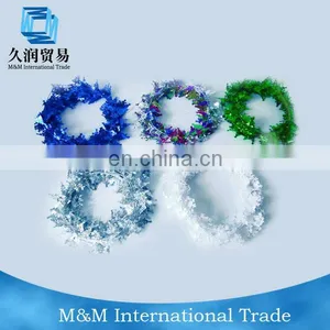 Wedding Christmas Garland With Christmass Tree, Snowflake Pendant thumbnail-1