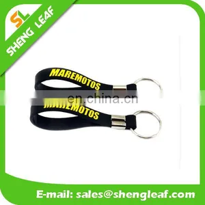 Silicone Keychain / Customized Logo 3d Silicone Keychain thumbnail-1