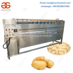 Automatic Stainless Steel Vegetable/Fruit Potato Bubble Washing Machine/Air Bubble Washing Machine Manufacture thumbnail-3