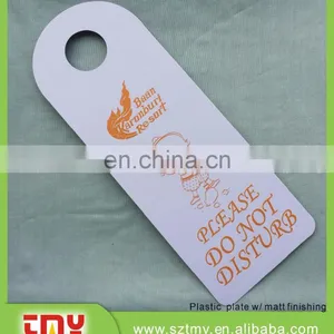 Do Not Disturb and Please Make Up Room Card, Hotel Door Hanger thumbnail-6