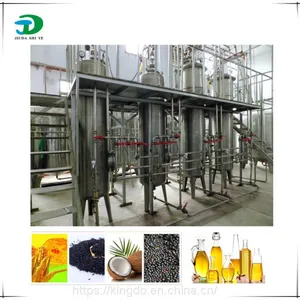 Crude Oil Refining Plant, Crude Palm Oil Refinery Machine, Groundnut Oil Press Machine thumbnail-1