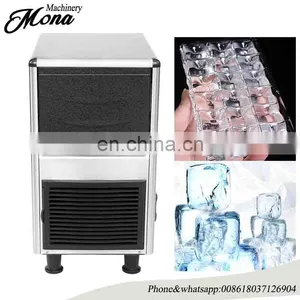 Commercial 39kg Stainless Steel Ice Cube Machine Ice Cube Maker thumbnail-1