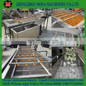 Ozone Sterilizing Vegetable Washing Machine / Bubble Fruit Washing Machine thumbnail-3