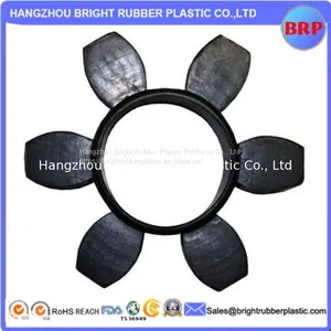 High Quality IATF16949 Custom 70 Shore A Rubber COUPLING INSERT thumbnail-1