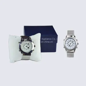 Voice Report Time Manufacturer Popular Big Number Dial and Braille Display Alarm Watch thumbnail-1