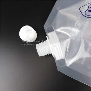 Liquid Talcum Powder Prickly Heat Water Filling Bag/plastic Packaging Bag thumbnail-3