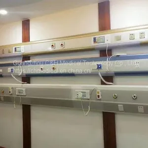 Hopsital Ward Medical Gas Pipeline System Terminal Equipment of Wall Mount Bed Head Trunking Panels thumbnail-2