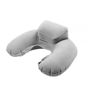 High Quality Promotional Custom Inflatable Ultra-light U-shaped Pillow thumbnail-3