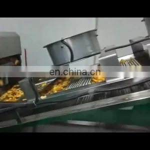 150 One Hour Electric Heating Small Scale French Fries Production Line French Fries Line thumbnail-1