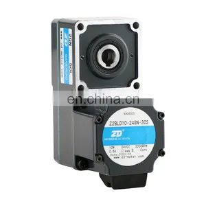 Wide Speed Control ZD MOTOR 24v/48v/220v dc 30W Brushless Gear Motor for Automation Equipment thumbnail-2