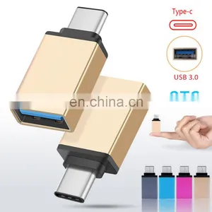 USB-C 3.1 Type C Male to USB 3.0 Female OTG Data Sync Adapter thumbnail-1