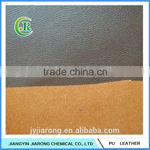 Flocking Back PU Leatherette for Sofa thumbnail-1