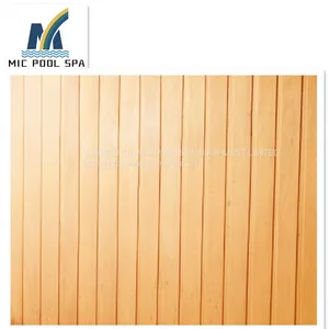 Tinland/Abachi /Hemlock/Canada/Cedar/Red Wine/China Sauna Wood Panel thumbnail-4