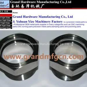 Gearboxes SS304 Oil Level Sight Glass Oil Gauge Oil Tank Viewport Sight Glass 1200PSI thumbnail-1