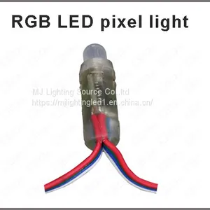 5V 12mm RGB Led Light Pixel Lamp 50pcs/String 0.3W DC5V IP67 Outdoor 3D Letter Signage Made In China thumbnail-3