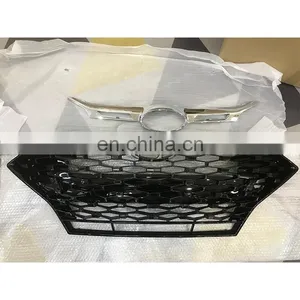 Honeycomb Grill For Hyundai Elantra Refit Front Bumper With Grill 2019 2020 thumbnail-2