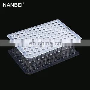 Hotsale 0.1ml 02ml Full Semi Skirt White Clear Pcr Plate thumbnail-1