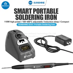 SS-S210 110W Portable LED Smart Soldering Iron With C210 Series Tips thumbnail-1