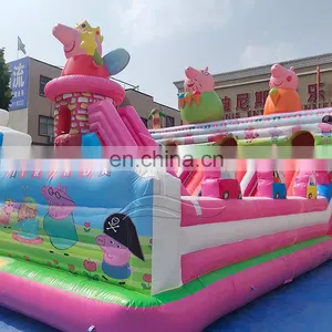 Funny Kids Inflatable Amusement Park Inflatable Combo Inflatable Bouncer House thumbnail-3