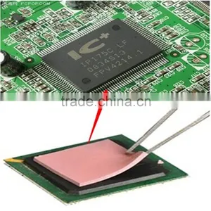 Convenient Installation High Thermally Conductivity Silicone Pad For Heat Sink And Chipest thumbnail-1