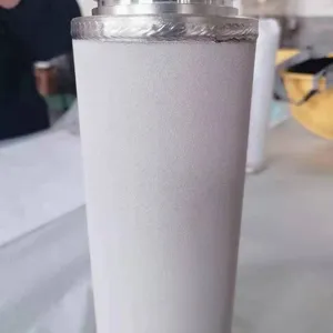 316L Powder Sintered Porous Sparger Microporous Bubble Diffuser thumbnail-2