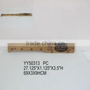 Marine Design Decorative Wooden Wall Hooks, Decorative Wooden Wall Hanger thumbnail-1