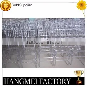Transparent Acrylic Chair/China Factory Acrylic Chairs for Wedding Quality Choice thumbnail-2