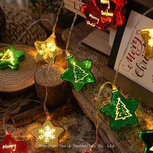 Factory-Supplied 10m LED Christmas Garlands - Colorful Balls, for Outdoor/Indoor Holiday Displays thumbnail-1
