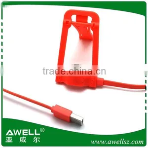 Cell Phone Holder Stand Fast Charging Long Data Syn Micro USB Cable thumbnail-1