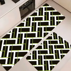 Classic White and Black Style Anti-Fatigue Rugs Kitchen Anti-Fatigue Mat thumbnail-4