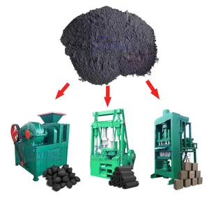 Coal Dust Briquette Machine Charcoal Briquettes Making Machine Line EPC thumbnail-1