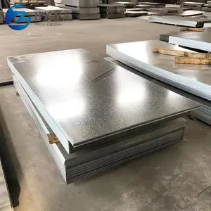 Hot Rolled ASTM A-653 Hot Dipped Galvanized Sheet G40 G60 Zinc Coated Plate Galvanized Steel Sheet thumbnail-2