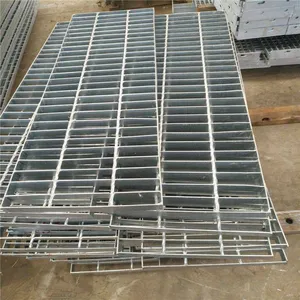 Customized Q235 Galvanized Grating Plate Platform Steel Grating, G303/30/100 for Car Wash and Garage Platform thumbnail-5