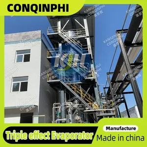 Double Four-effect Evaporator for Dairy Product Evaporation With CIP System thumbnail-4