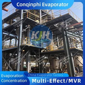 Pharmaceutical Grade Three-effect Forced Circulation Evaporation Crystallizer For Chemical Industry thumbnail-3